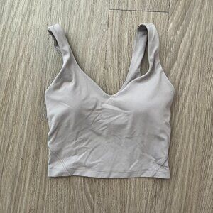 Lululemon Mauve Grey Align Tank Top Light Support, A/B Cup